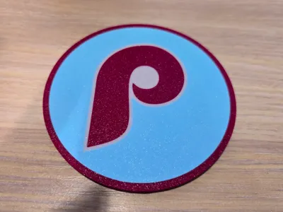 Phillies Retro Logo Coaster Set