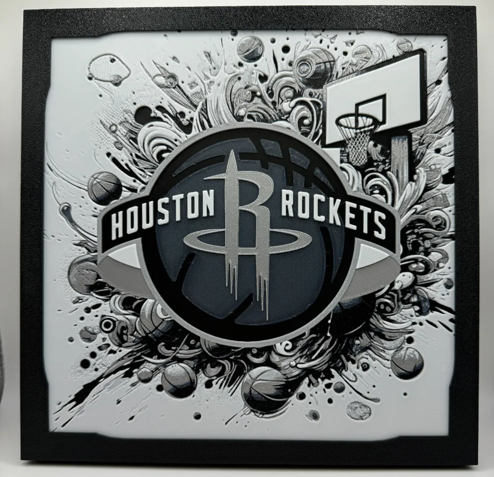 Houston Rockets - NBA Hueforge