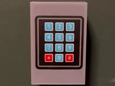 Keypad Light Switch Cover Interactive PIN Pad