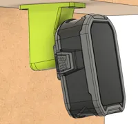 Under Shelf Battery Mount
