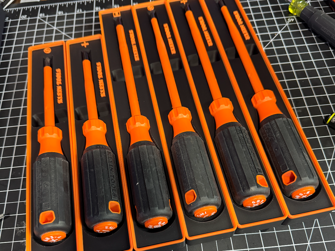 Klein Tools Electrical Screwdrivers Gridfinity