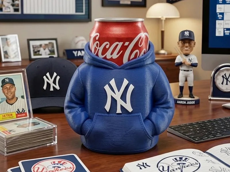 NEW YORK YANKEES HOODIE CAN KOOZIE