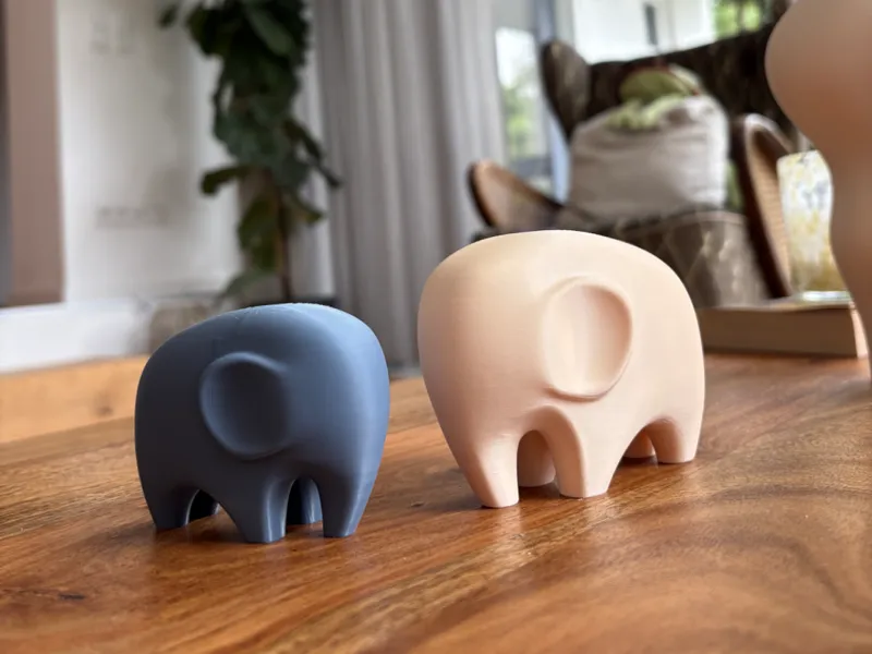 Minimalistic Elephant Decor