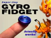 Tiny Gyro, 0.08mm layer,10% infill
