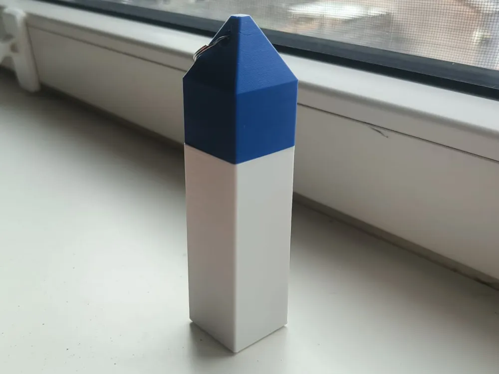 Mooring post keychain by Piebe MakerWorld: Download Free 3D Models