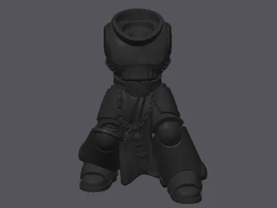 Dark Crusader Knight Torso – Power Armor 3