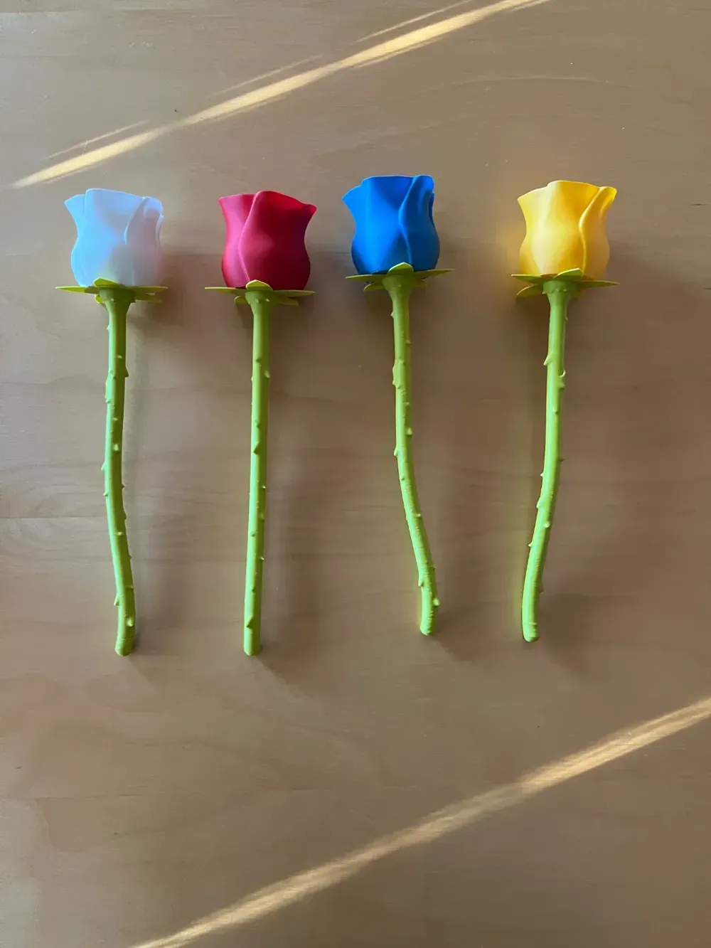 Vase with Roses and Stems - Flowers Bouquet view 2