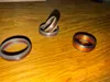 Metal Wood Rings