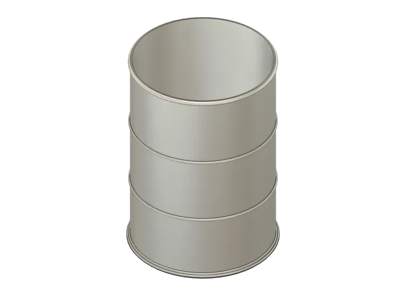 Simple Oil Barrel, einfaches Ölfass