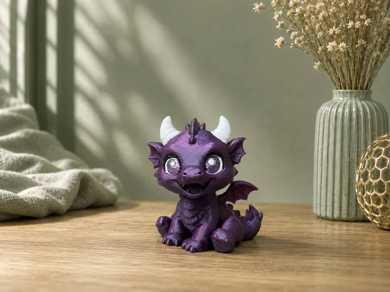 Kleiner sitzender Drache