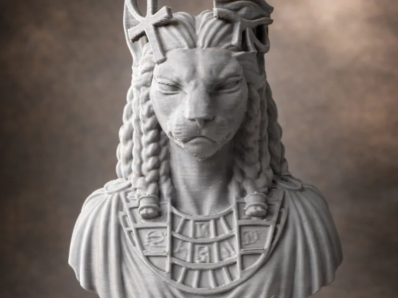Bastet - La Dea Gatto Egizia | Busto Mitologico
