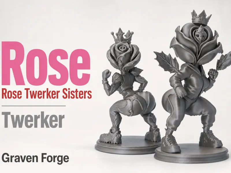 Gothic rose twerker