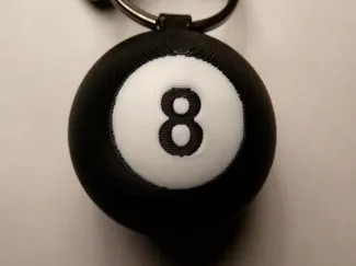 8-Ball Keychain