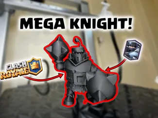 Clash Royale Mega Knight – 3D Print