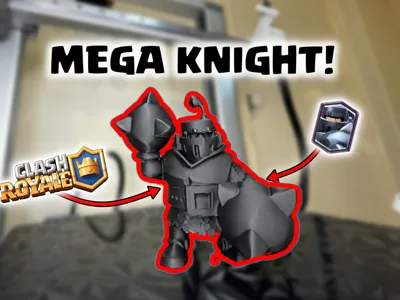 Clash Royale Mega Knight – 3D Print