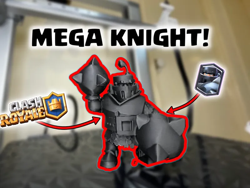 Clash Royale Mega Knight – 3D Print