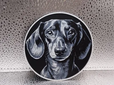 Dachshund Coaster – Hueforge