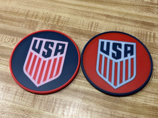 USA Soccer Coaster