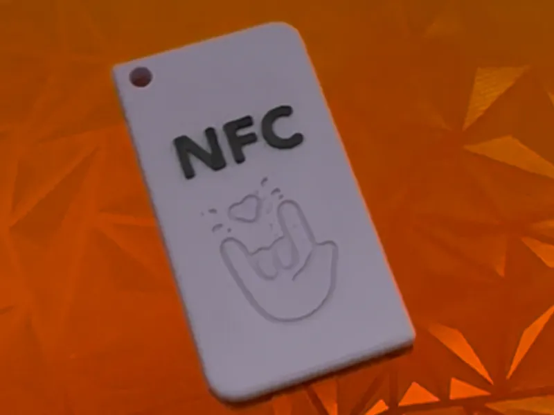 NFC keychain