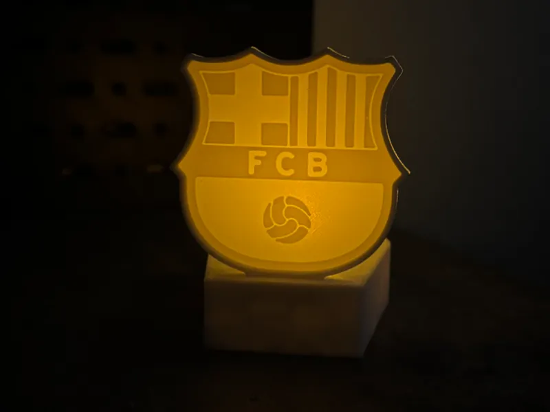 FC Barcelona Tealight Stand