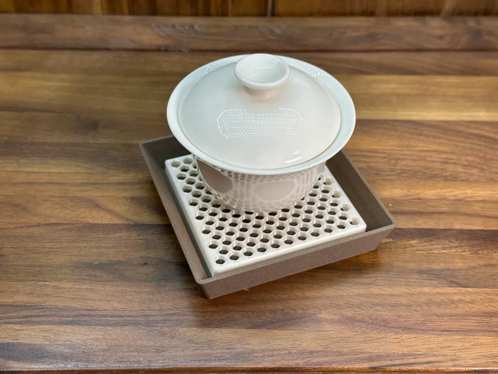 Tea Tray - Detachable and Water-Holding by 6DD - MakerWorld