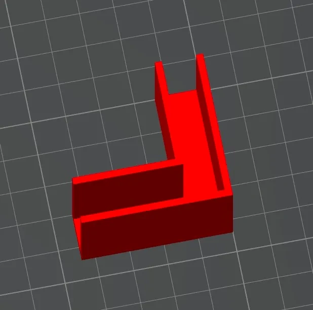Miniatura 2 do modelo 3D 风向仪指南针固定底座