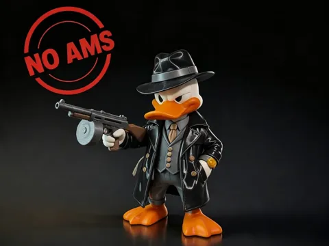 Modelo para impresión 3D: Pato Donald Gangster – Edição Máfia — referencia de MakerWorld