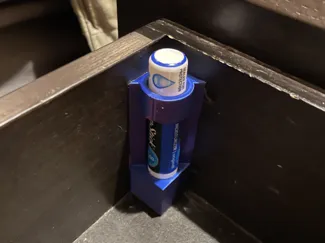 Chapstick holder for drawer