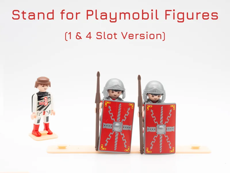 Stand for Playmobil Figures (1 & 4 Slot)