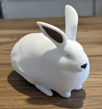 cute bunny (white)