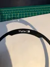 0.2mm layer, 2 walls, 15% infill, Matter3D txt added