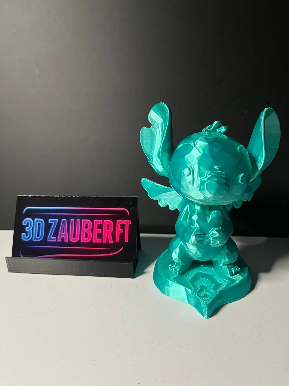 Stitch the Love Angel Low Poly - Free 3D Print Model - MakerWorld