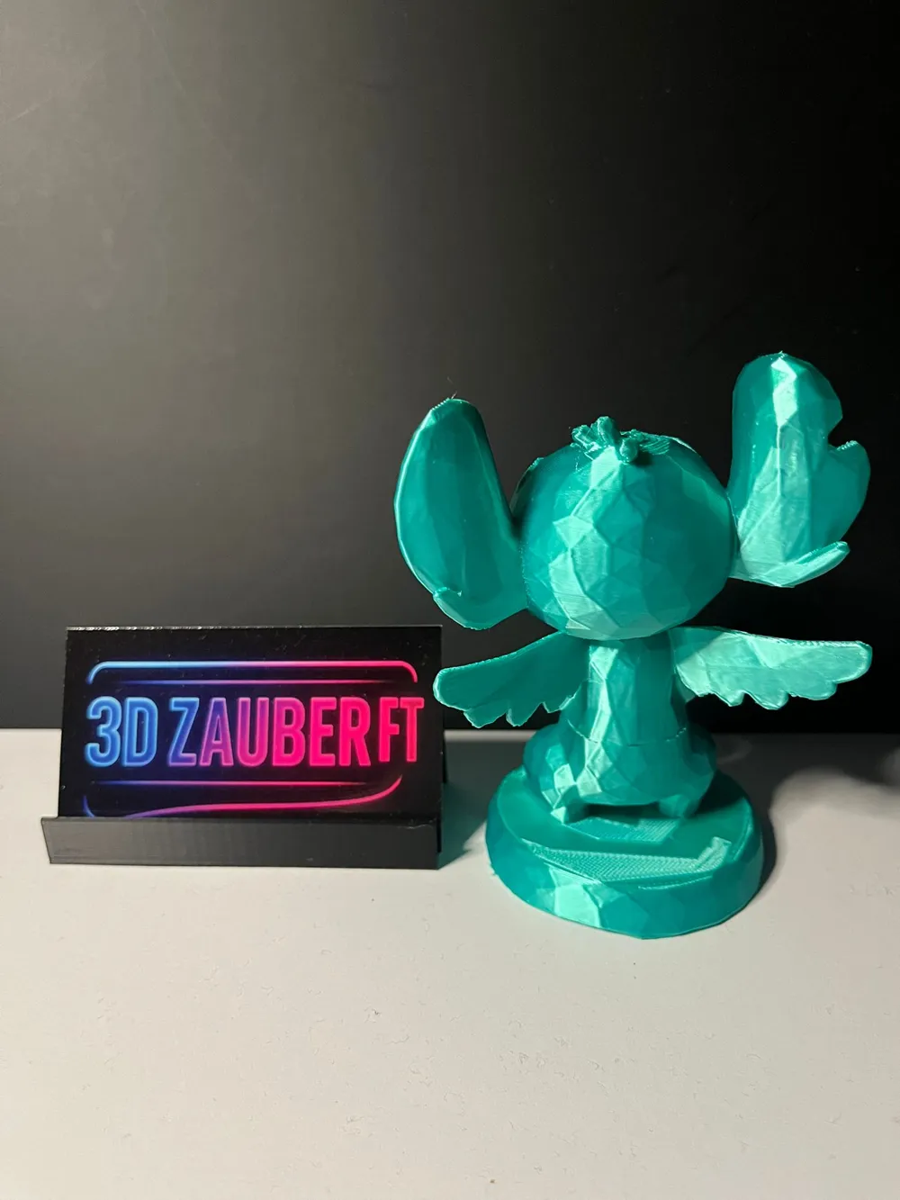 Stitch the Love Angel Low Poly - Free 3D Print Model - MakerWorld