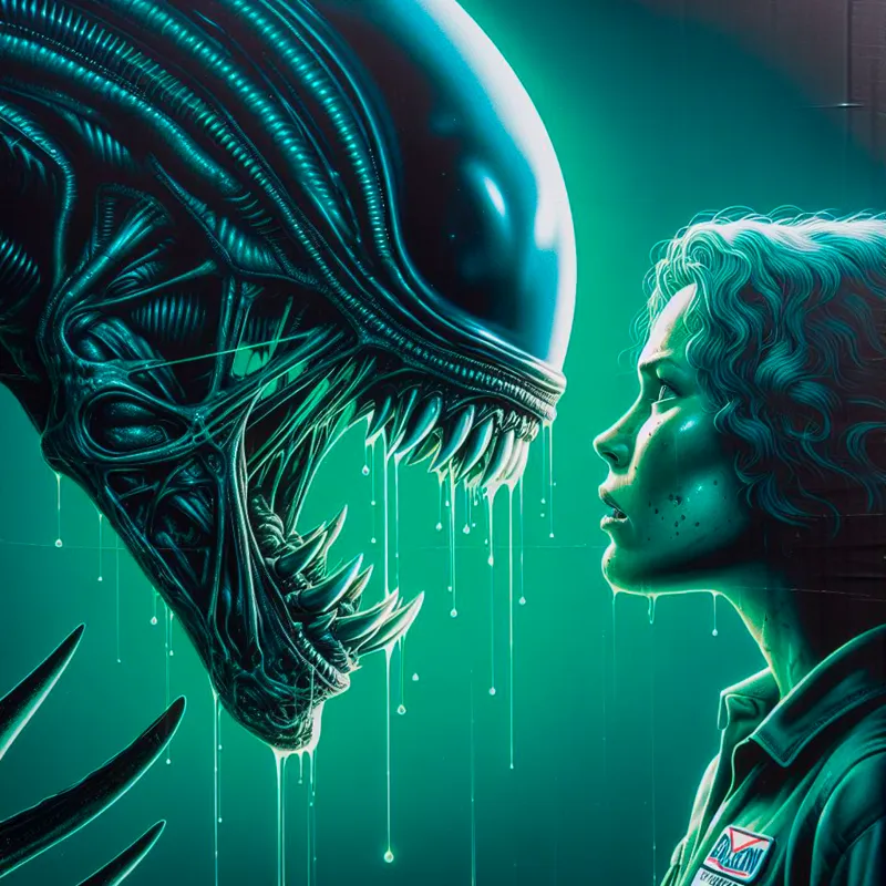 Alien Vs Ripley - HueForge