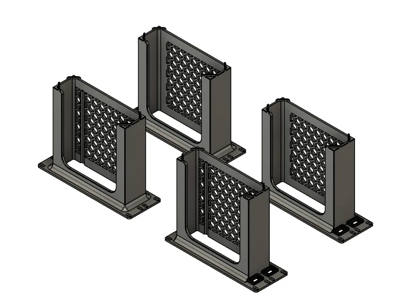 3d Print 10 Inch Rack Minisforum ms-01 10-inch rack mount - Free 3D Print Model - MakerWorld