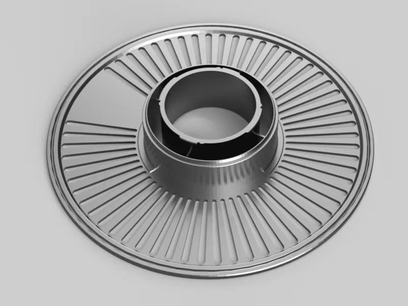 Ultimate Sun Spool - With Integrated Filament Clip