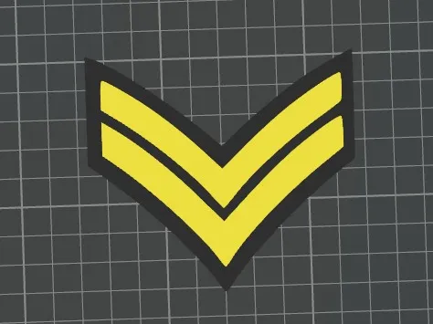 Canadian Armed Forces Corporal (Cpl) rank badge
