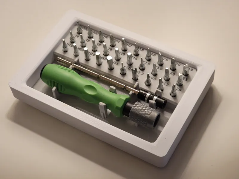 Screwdriver Driver Set Holder Gridfinity