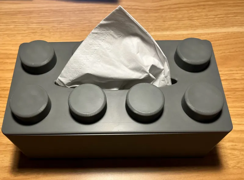 LEGOs Brick Tissue Box
