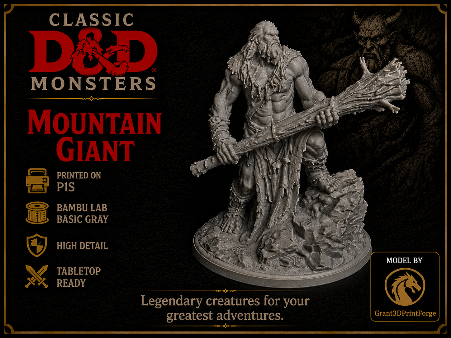 DnD Monster - Mountain Giant