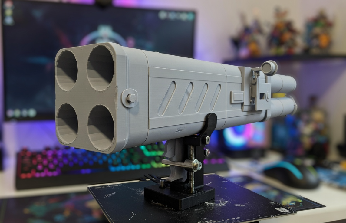 3Dプリント 等身大 バイオハザード2 対戦車ロケットランチャー - 無料