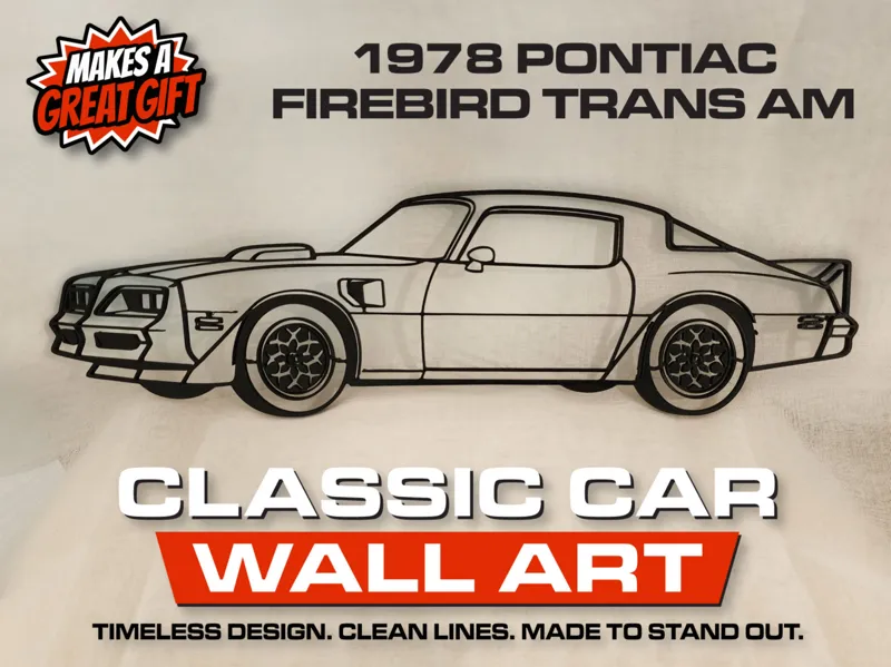 1978 Firebird Trans Am Wall Art