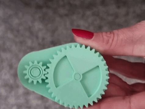 Gear fidget spinner