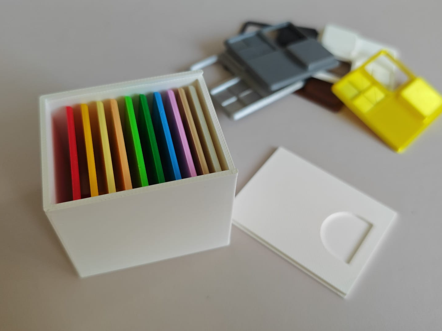 Filament Sample Swatch Storage Box