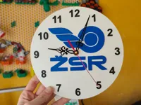 ŽSR Wall Clock