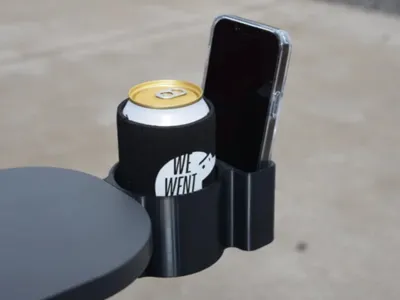 Adirondack Chair Cup and Cell Phone Holder