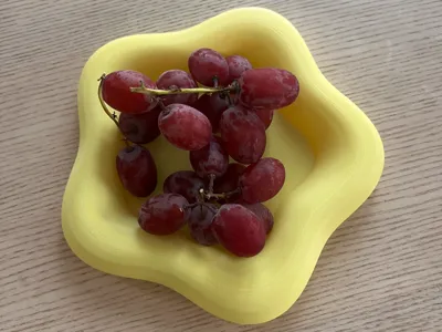 Start-shaped plate (Kirby inspired)