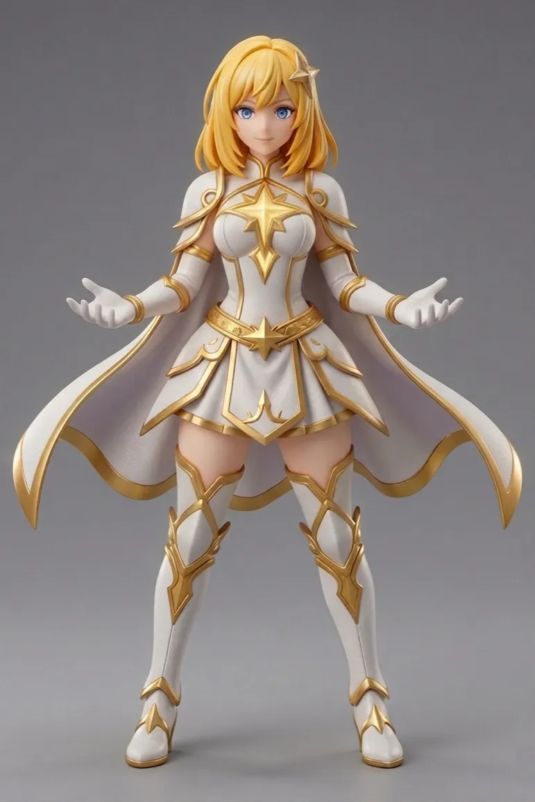 Anime style Starlight - Free 3D Print Model - MakerWorld