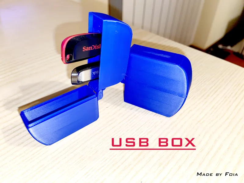 USB Storage Box / Scatola porta USB