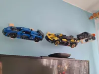 Support mural voiture pour briques type Lego — photo 3